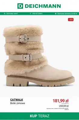 Deichmann - gazetka promocyjna Setki nowych przecenionych artykułów do -50% od środy 14.01  - strona 9