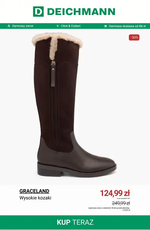 Deichmann - gazetka promocyjna Setki nowych przecenionych artykułów do -50% od środy 14.01  - strona 2