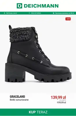 Deichmann - gazetka promocyjna Setki nowych przecenionych artykułów do -50% od środy 14.01  - strona 8