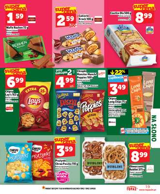 TOPAZ - gazetka promocyjna Gazetka od czwartku 22.01 do środy 28.01 - strona 19