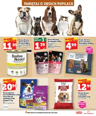 TOPAZ - gazetka promocyjna Gazetka od czwartku 22.01 do środy 28.01 - strona 21