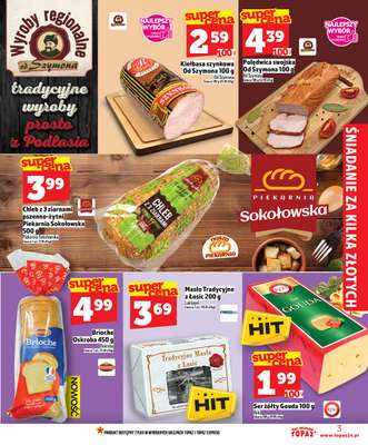 TOPAZ - gazetka promocyjna Gazetka od czwartku 22.01 do środy 28.01 - strona 3