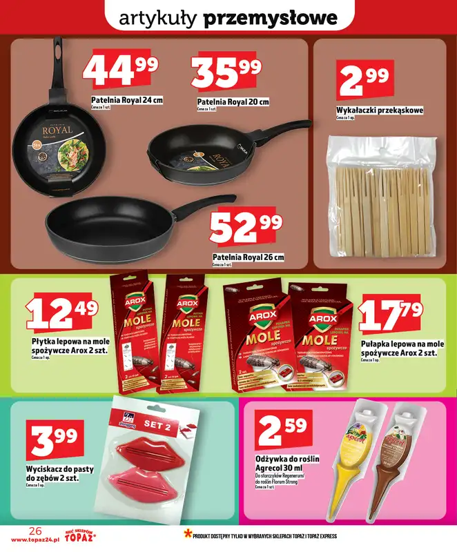 TOPAZ - gazetka promocyjna Gazetka od czwartku 22.01 do środy 28.01 - strona 26