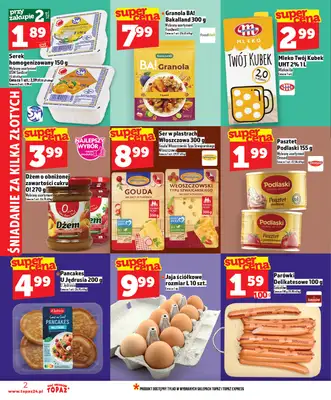 TOPAZ - gazetka promocyjna Gazetka od czwartku 22.01 do środy 28.01 - strona 2