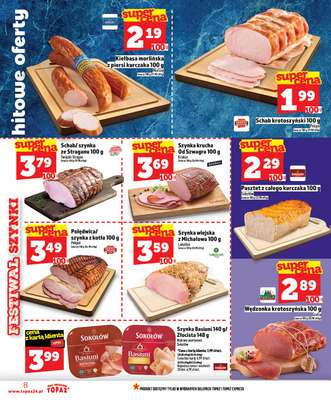 TOPAZ - gazetka promocyjna Gazetka od czwartku 22.01 do środy 28.01 - strona 8