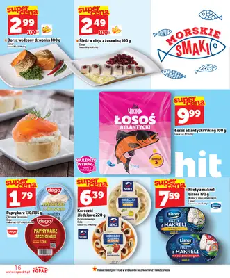 TOPAZ - gazetka promocyjna Gazetka od czwartku 22.01 do środy 28.01 - strona 16
