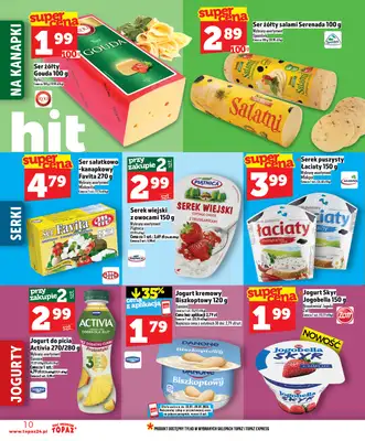 TOPAZ - gazetka promocyjna Gazetka od czwartku 22.01 do środy 28.01 - strona 10