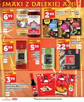 TOPAZ - gazetka promocyjna Gazetka od czwartku 22.01 do środy 28.01 - strona 14