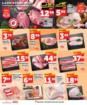 TOPAZ - gazetka promocyjna Gazetka od czwartku 22.01 do środy 28.01 - strona 4