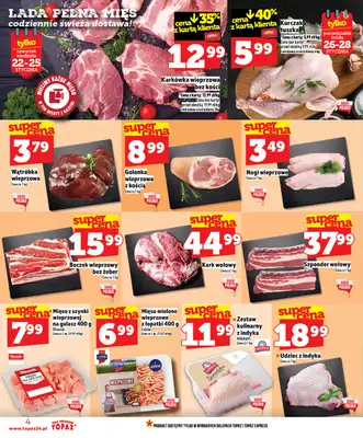 TOPAZ - gazetka promocyjna Gazetka od czwartku 22.01 do środy 28.01 - strona 4