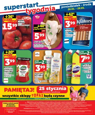 TOPAZ - gazetka promocyjna Gazetka od czwartku 22.01 do środy 28.01 - strona 28