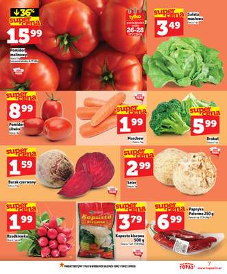 TOPAZ - gazetka promocyjna Gazetka od czwartku 22.01 do środy 28.01 - strona 7