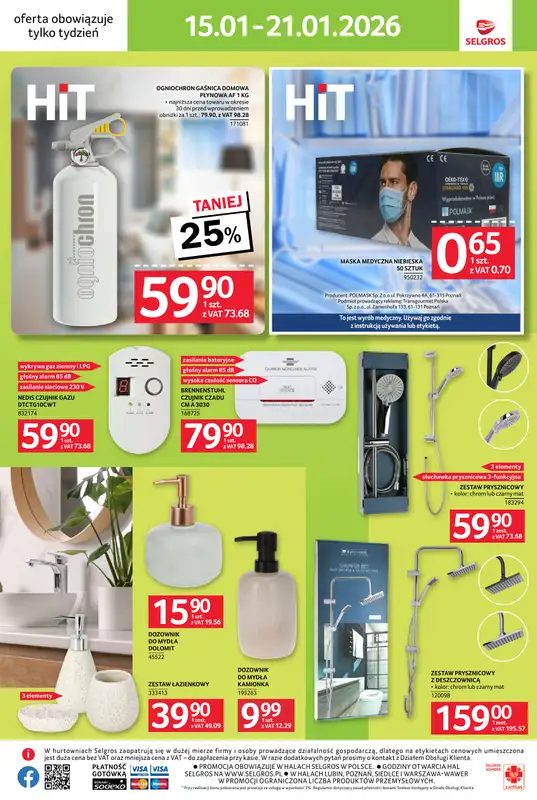 Selgros - gazetka promocyjna Jeszcze więcej super promocji! od czwartku 15.01 do środy 21.01 - strona 10
