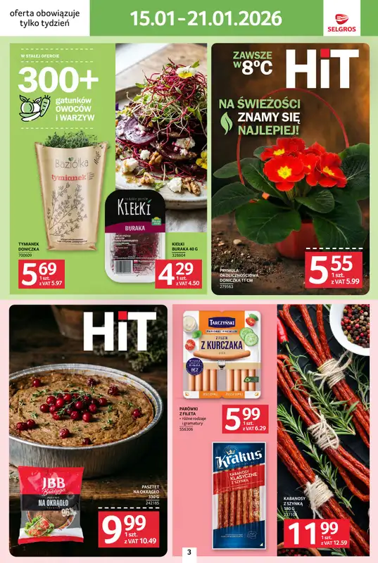 Selgros - gazetka promocyjna Jeszcze więcej super promocji!   - strona 3