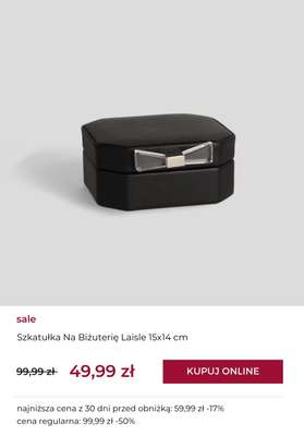 Szkatułka Na Biżuterię Laisle 15x14 cm