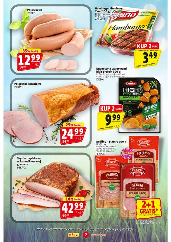 Prim Market - gazetka promocyjna Gazetka od czwartku 15.01 do środy 21.01 - strona 2