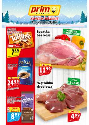 Prim Market - gazetka promocyjna Gazetka od czwartku 15.01 do środy 21.01