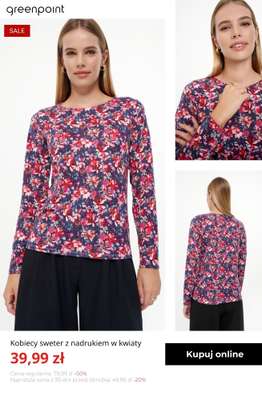 Greenpoint - gazetka promocyjna Wyprzedaż do 39,99 zł od środy 14.01  - strona 9