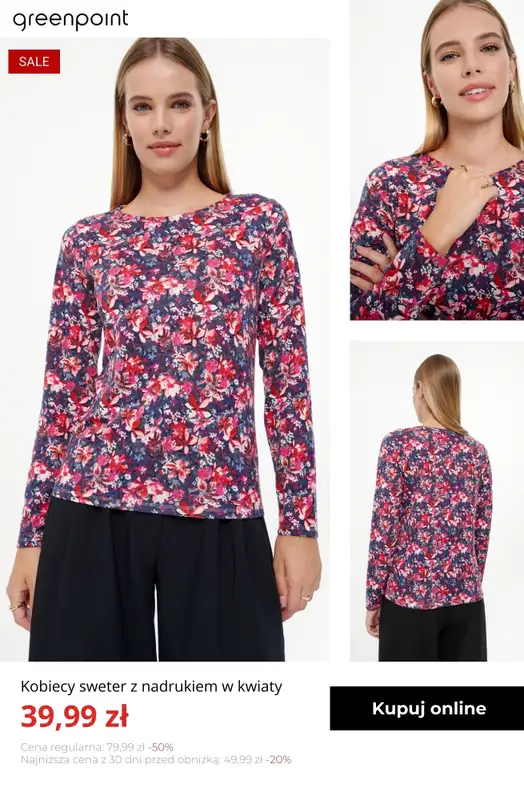 Greenpoint - gazetka promocyjna Wyprzedaż do 39,99 zł od środy 14.01  - strona 9