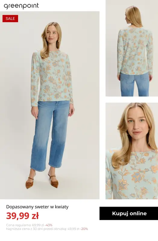 Greenpoint - gazetka promocyjna Wyprzedaż do 39,99 zł od środy 14.01  - strona 2