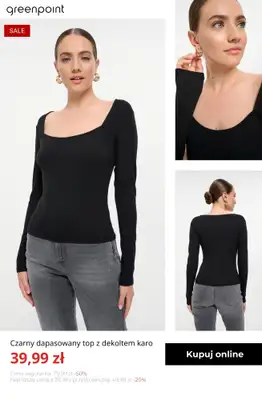 Greenpoint - gazetka promocyjna Wyprzedaż do 39,99 zł od środy 14.01  - strona 4