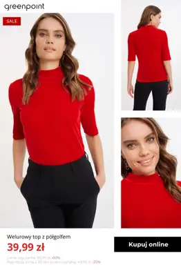 Greenpoint - gazetka promocyjna Wyprzedaż do 39,99 zł od środy 14.01  - strona 10