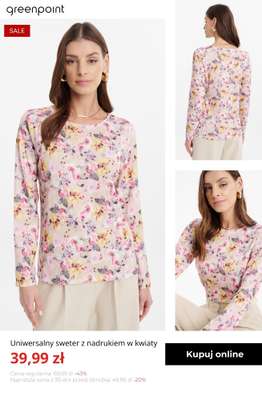 Greenpoint - gazetka promocyjna Wyprzedaż do 39,99 zł od środy 14.01  - strona 6