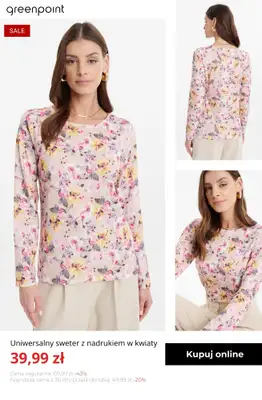 Greenpoint - gazetka promocyjna Wyprzedaż do 39,99 zł od środy 14.01  - strona 6