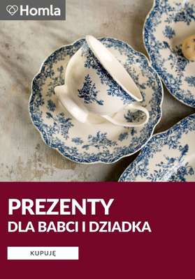 Homla - gazetka promocyjna Prezenty na Dzień Babci i Dziadka od czwartku 15.01 