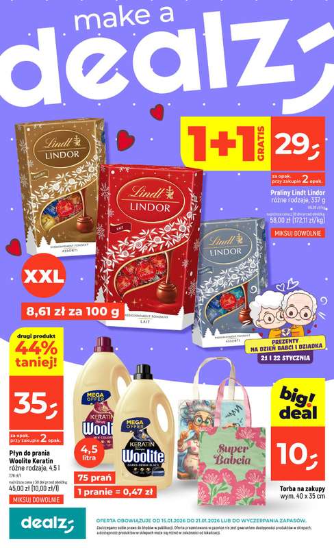 Dealz - gazetka promocyjna Make a Dealz!  do środy 21.01