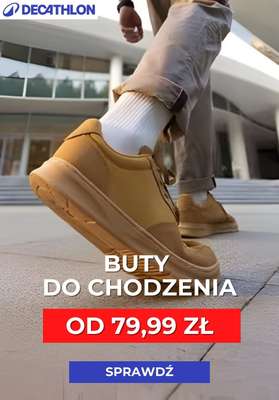 Decathlon - gazetka promocyjna Buty do chodzenia od 79,99 zł od środy 14.01 
