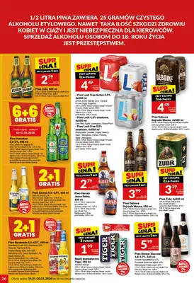 Twój Market - gazetka promocyjna Gazetka od środy 14.01 do wtorku 20.01 - strona 26