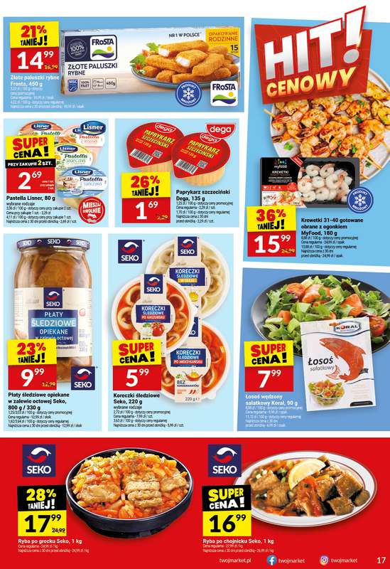 Twój Market - gazetka promocyjna Gazetka od środy 14.01 do wtorku 20.01 - strona 17