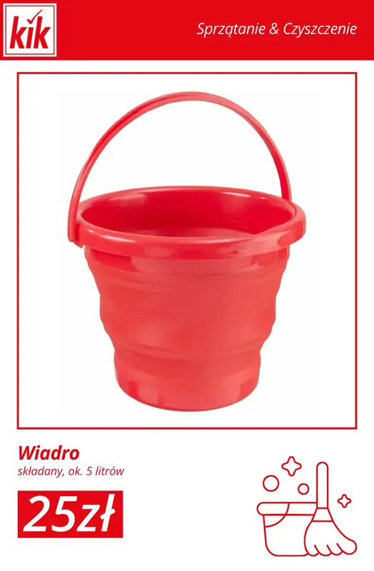KiK - gazetka promocyjna Akcesoria do sprzątania od środy 14.01  - strona 10