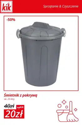 KiK - gazetka promocyjna Akcesoria do sprzątania od środy 14.01  - strona 9