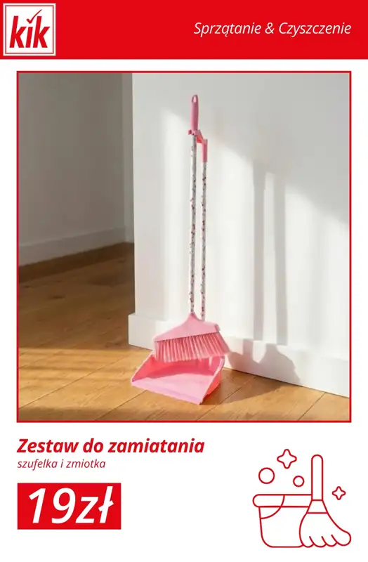 KiK - gazetka promocyjna Akcesoria do sprzątania od środy 14.01  - strona 3