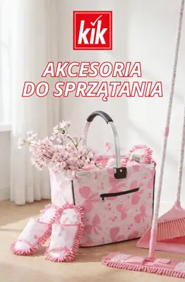 KiK - gazetka promocyjna Akcesoria do sprzątania od środy 14.01 