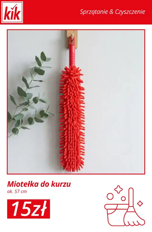 KiK - gazetka promocyjna Akcesoria do sprzątania od środy 14.01  - strona 7