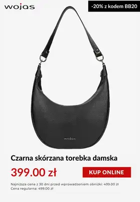 Dzień Babci i Dziadka - gazetka promocyjna Wojas | -20% na torebki przy zakupie min. 1 pary obuwia od środy 14.01  - strona 8