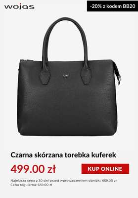 Dzień Babci i Dziadka - gazetka promocyjna Wojas | -20% na torebki przy zakupie min. 1 pary obuwia od środy 14.01  - strona 3