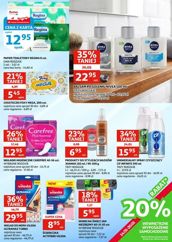Auchan - gazetka promocyjna Gazetka Zielona Góra I Najlepsze prezenty od serca od środy 14.01 do wtorku 20.01 - strona 32