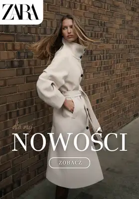 Zara - gazetka promocyjna Nowości dla niej od środy 14.01 