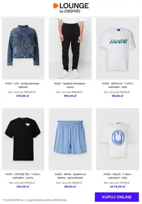 Lounge by Zalando - gazetka promocyjna Do -73% HUGO od środy 14.01 do soboty 17.01 - strona 7