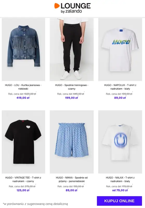 Lounge by Zalando - gazetka promocyjna Do -73% HUGO od środy 14.01 do soboty 17.01 - strona 7