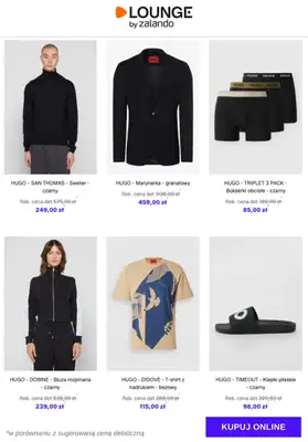 Lounge by Zalando - gazetka promocyjna Do -73% HUGO od środy 14.01 do soboty 17.01 - strona 10
