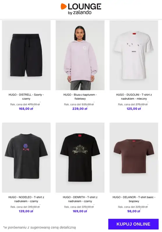 Lounge by Zalando - gazetka promocyjna Do -73% HUGO od środy 14.01 do soboty 17.01 - strona 11