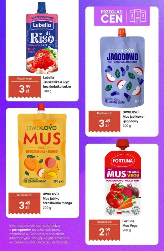 Dino - gazetka promocyjna Zdrowe wybory - przegląd cen od czwartku 15.01 do środy 21.01 - strona 4