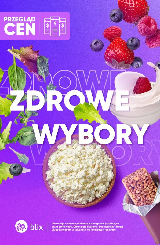 Dino - gazetka promocyjna Zdrowe wybory - przegląd cen od czwartku 15.01 do środy 21.01