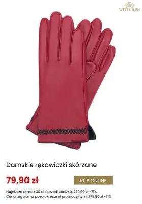 Dzień Babci i Dziadka - gazetka promocyjna Wittchen | Rękawiczki skórzane na prezent od środy 14.01  - strona 9