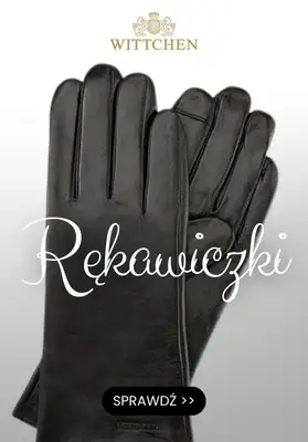 Dzień Babci i Dziadka - gazetka promocyjna Wittchen | Rękawiczki skórzane na prezent od środy 14.01 